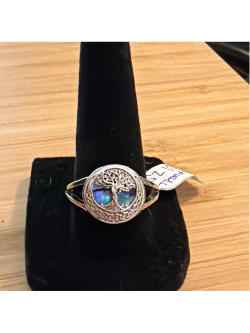 Aura’s Oddities Boutique Tree of Life Ring, Size 10